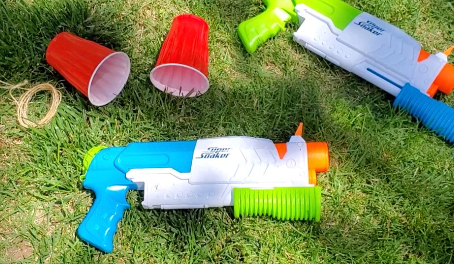 supplies for water blaster races do it yourself activity for kids